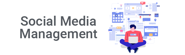 Social Media Management Banner Graphic