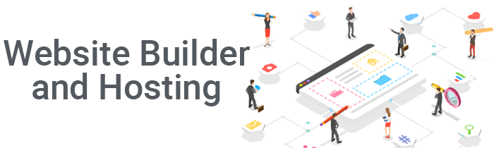 Website Builder Banner Graphic